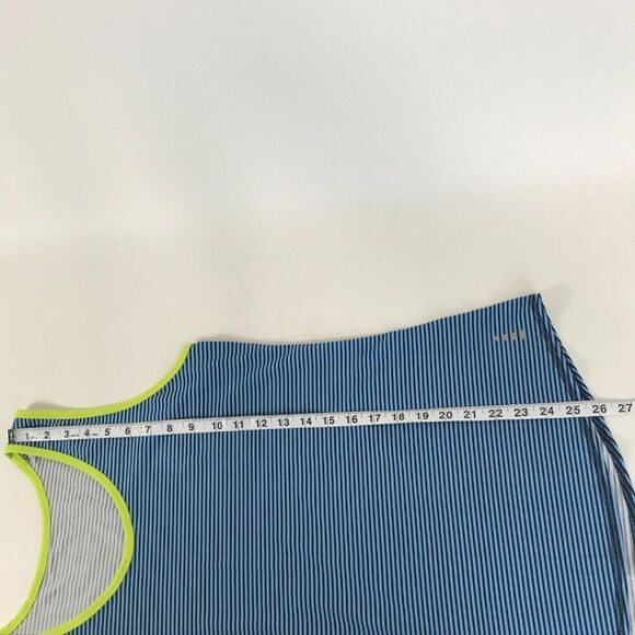 Lands' End Striped Tank Top Women's Small / 6-8 Sleeveless Stretch Summer Casual - Picture 7 of 10